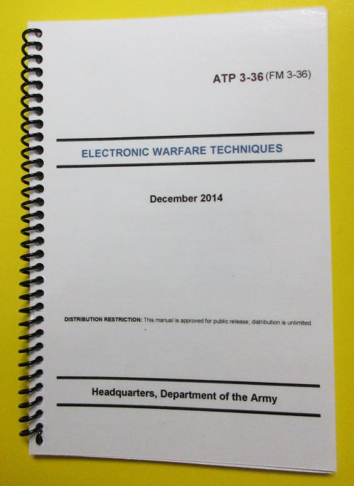 ATP 3-36 Electronic Warffare Techniques - Click Image to Close